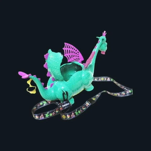 Disney 50th main street electrical parade dragon elliot popcorn bucket - Picture 5 of 15